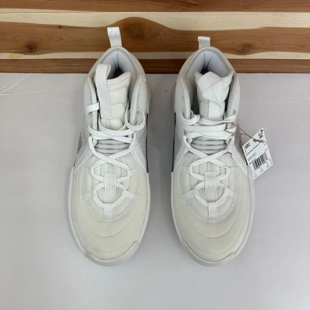 Adidas‎ Women's Exhibit Select Mid Basketball Shoes White Marble Size 9.5